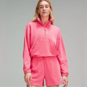 NWT Lululemon Brushed Softstreme Half Zip